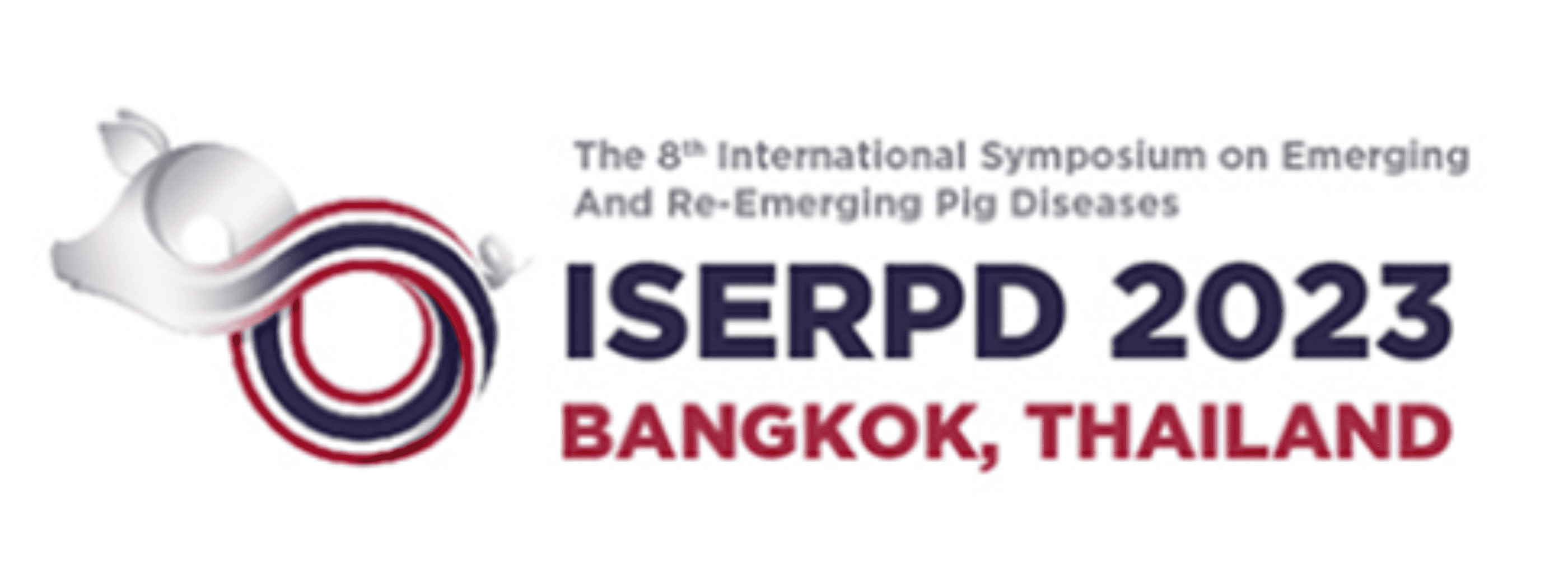 Logo International Symposium on Emerging and Re-emerging Pig Diseases (ISERPD) 2023